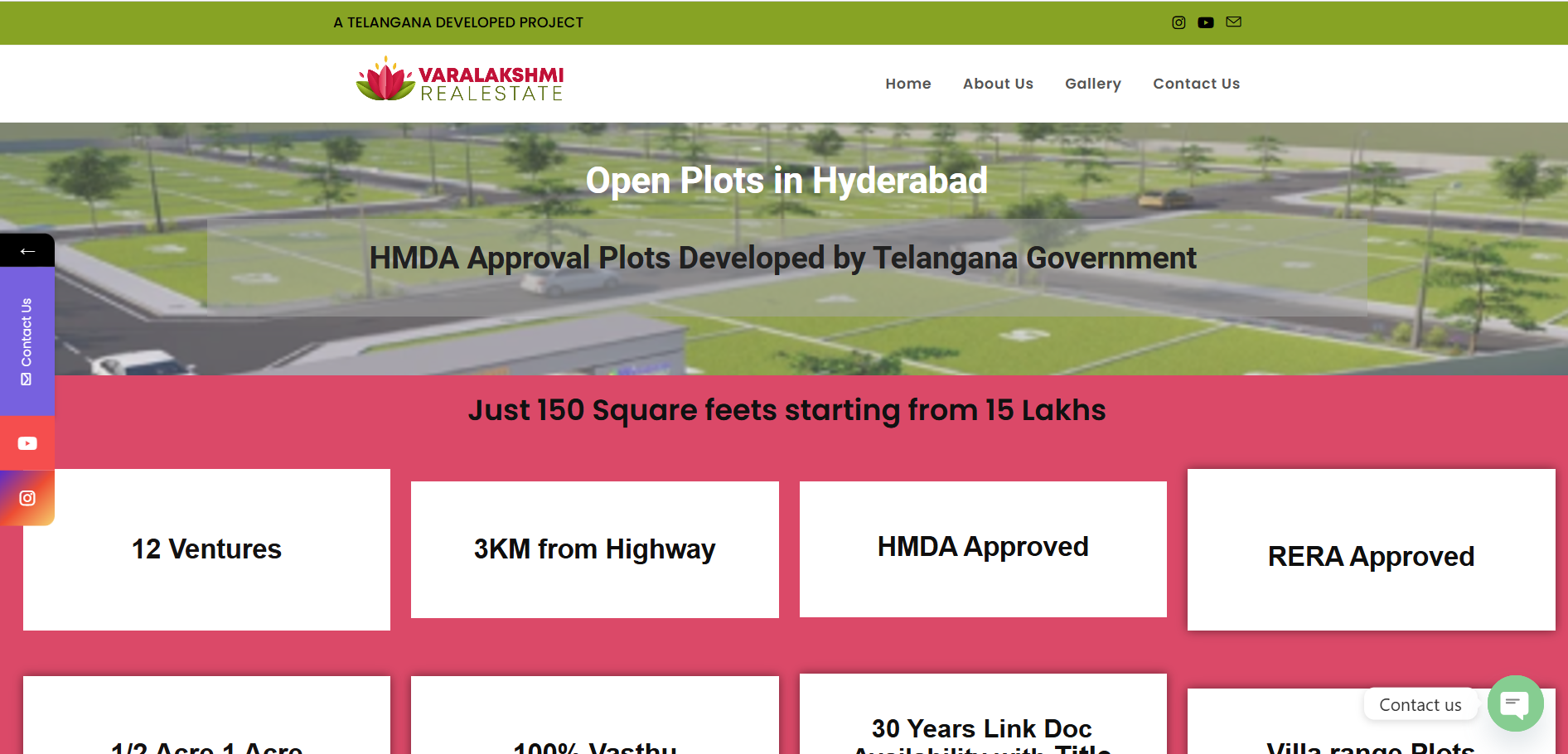 Vara Lakshmi Real Estate Projects
